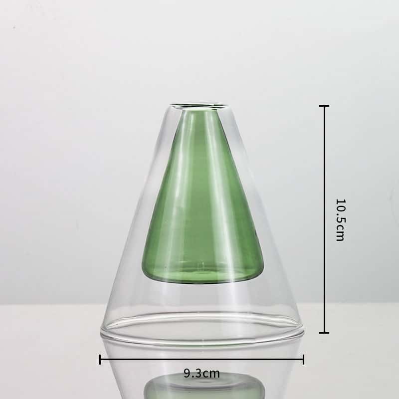Vase moderne en verre pour décoration d'intérieur Chine____